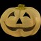 10.5 Inch Tabletop Jack O Lantern Halloween Light Orange Pumpkin Decor